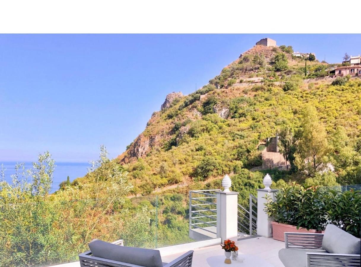 Suite Apartments Branco - Infinity Pool & Sea View - 5 Minuti Dal Centro Taormina Ngoại thất bức ảnh